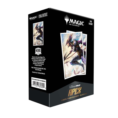 Final Fantasy - KAIN FF4 - Apex Deck Protector Sleeves Premium X - UP (105 stk) - Magic the Gathering